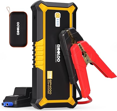 GOOLOO GP4000 Jump Starter 4000A Peak Car Starter