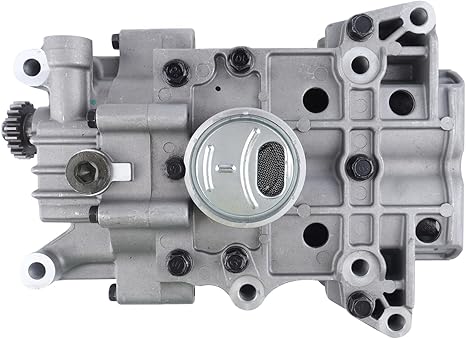 Engine Oil Pump Shaft Balance 19Teeth Assembly Compatible with Hyundai