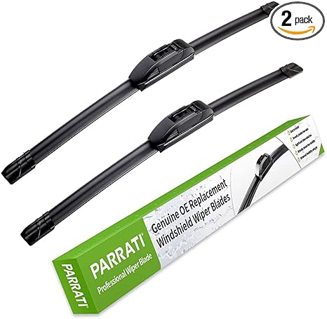 OEM QUALITY 22" + 20" PARRATI Premium All-Season Windshield Wiper Blades (Set of 2)