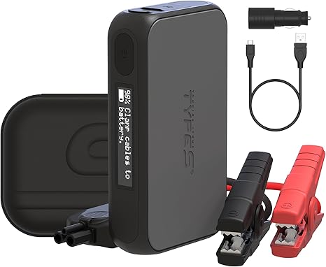 Type S Dynamic D10 1000A Portable Battery Car Jump Starter with Power Bank