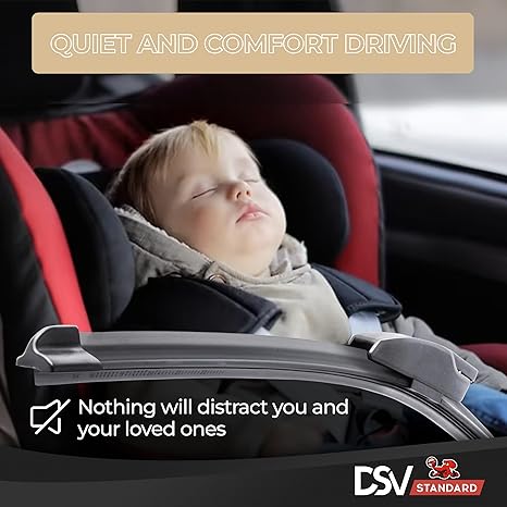 OEM Quality Windshield Wiper Blades, 22” and 20” DSV Standard Car Wiper