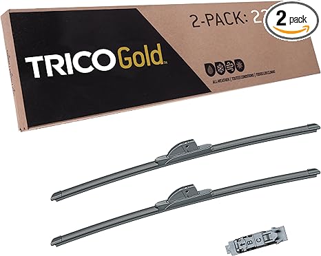 TRICO Gold 22" + 22" Premium Automotive Replacement Windshield Wiper Blades