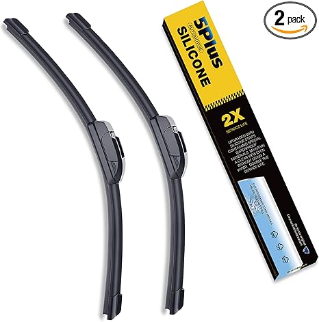 5 PLUS® Silicone Wiper Blades 22 inch wiper blades 2 pack Replacement