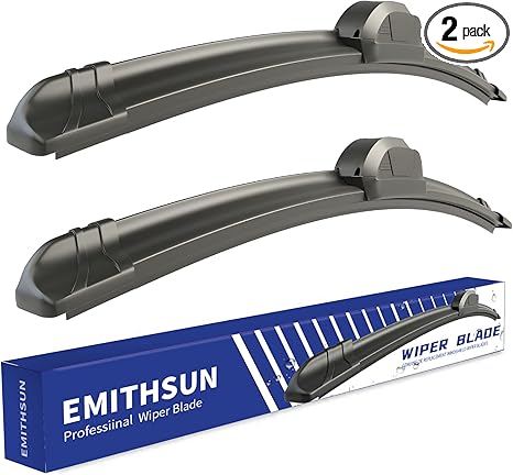 OEM QUALITY 22" + 20" Premium All-Seasons Stable And Quiet Windshield Wiper Blades