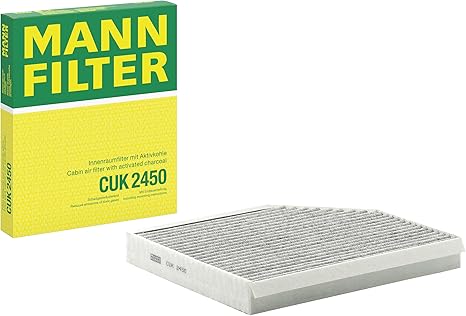 Mann Filter CUK 2450 Automotive Cabin Air Filter with Activated Carbon