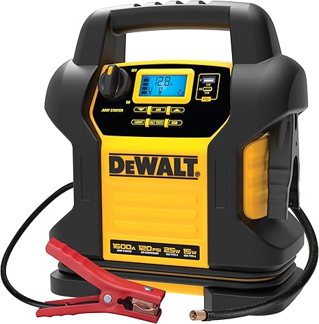 DEWALT DXAEJ14 Digital Portable Power Station Jump Starter