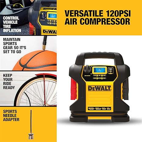 DEWALT DXAEJ14 Digital Portable Power Station Jump Starter