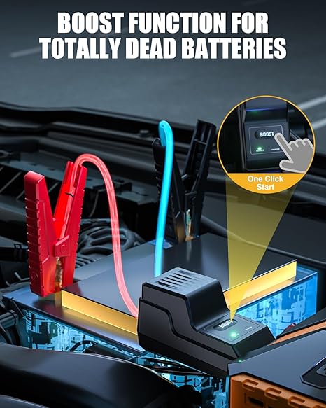 VTOMAN V10 3500A Jump Starter, Portable Car Starter