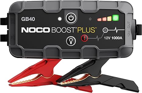 NOCO Boost GB40: 1000A UltraSafe Jump Starter – 12V Lithium Battery
