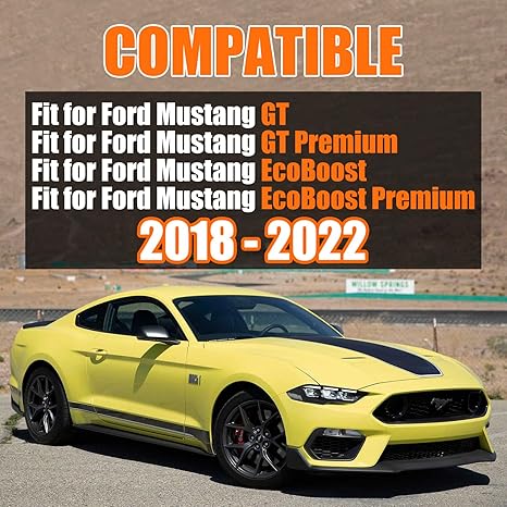 Headlights for Ford Mustang 2018 2019 2020 2021 2022