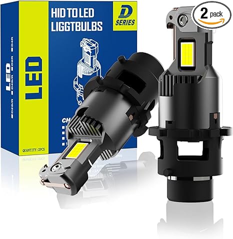 D2S D2R LED Bulbs, 24000Lumens 600% Brightness