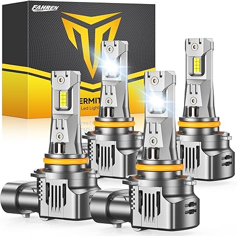 FAHREN Upgraded 9005 9006 bulbs combo, 150,000LM 15X
