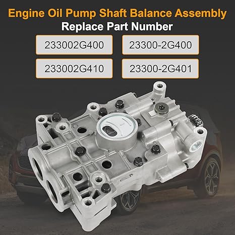 20Teeth Engine Oil Pump Shaft Balance Assembly Compatible