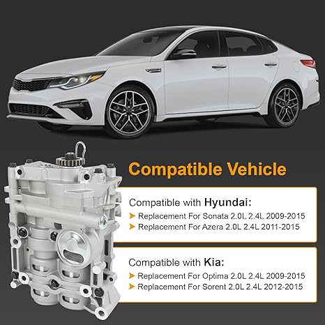 233002G520 Engine Oil Pump Shaft Balance Assembly Compatible
